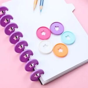 35mm Star Binder Discs (Disc‑Bound) – Set of 11, Multicolor